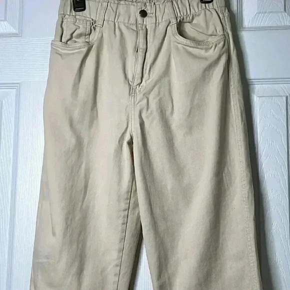H&M High Waist Twill Trousers Size 6 - Picture 12 of 14